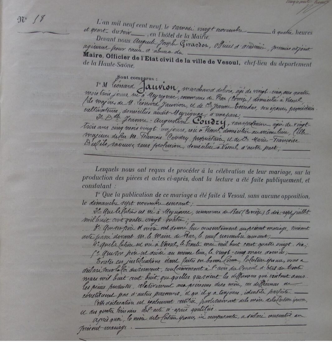 Mariage Jauvion Leonard - Condry Jeanne Augustine 20_11_1909.jpg